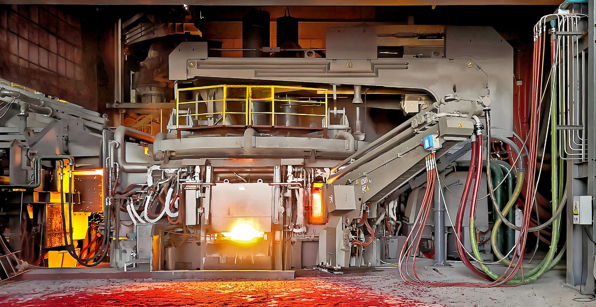 Our business covers iron making, steel making, continuous casting, hot rolling and cold rolling