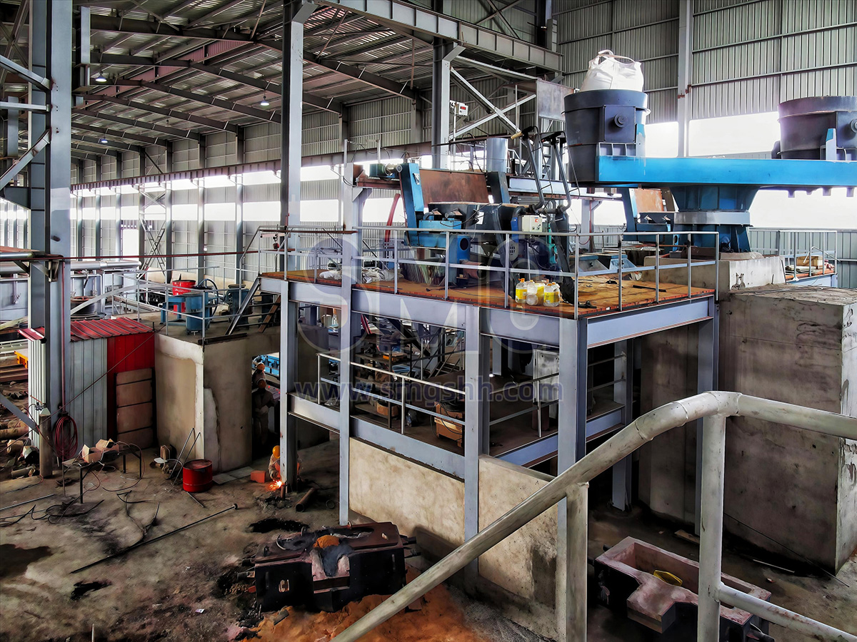 Algeria 100,000 Section Steel Production Line Project