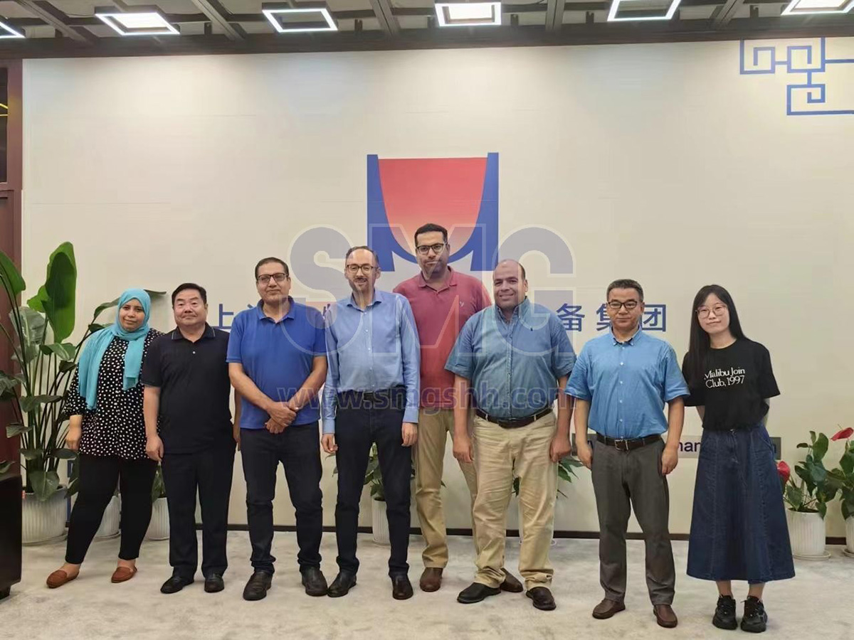 A delegation of Egyptian customers visited our company to discuss project cooperation
